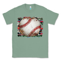 Sage sports baseball background Classic Tee - Artiststas