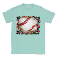 Seafoam sports baseball background Classic Tee - Artiststas