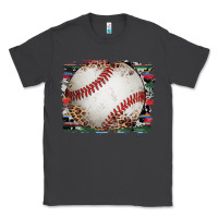Smoke sports baseball background Classic Tee - Artiststas