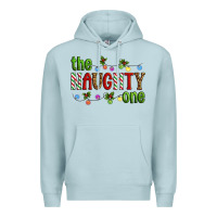 Blue Mist The Naughty One Christmas Premium Hoodie - Artiststas