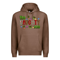 Chestnut The Naughty One Christmas Premium Hoodie - Artiststas