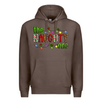 Coffee The Naughty One Christmas Premium Hoodie - Artiststas