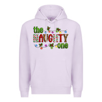Lilac The Naughty One Christmas Premium Hoodie - Artiststas