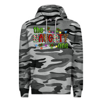 Slate Camo The Naughty One Christmas Premium Hoodie - Artiststas