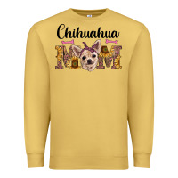 Antique Gold western chihuahua mom Premium Sweatshirt - RanaPortraitStore
