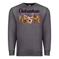 Charcoal Heather western chihuahua mom Premium Sweatshirt - RanaPortraitStore