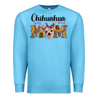 Ocean Blue western chihuahua mom Premium Sweatshirt - RanaPortraitStore
