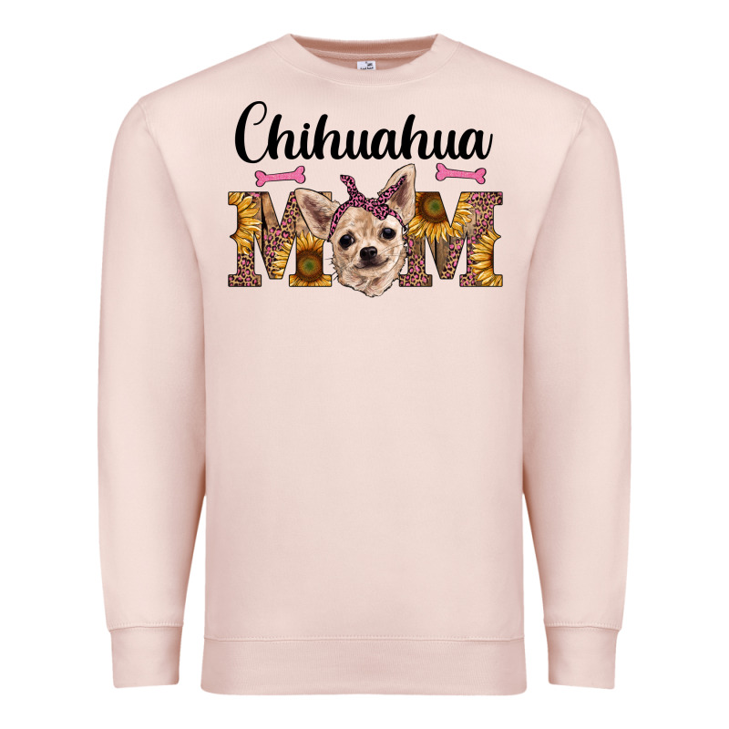 Western Chihuahua Mom Premium Sweatshirt by RanaPortraitStore | Teevron