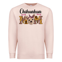 Pale Pink western chihuahua mom Premium Sweatshirt - RanaPortraitStore