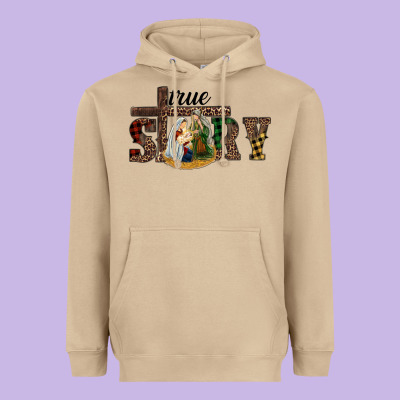 True Story Holy Family Heavyweight Hoodie Designed By Ranaportraitstore