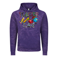 Cloud Purple Teacher Calus Vintage Hoodie - CowhideDigitalArt