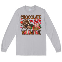 Moon Dust Chcolate is my Valentine Long Sleeve Tee - CowhideDigitalArt