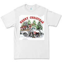 White merry chrıstmas Premium Tee - FaDigitalArtStudio
