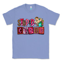 Colony Blue stupid cupid with cupid olivia Classic Tee - OliviaCreatesArt