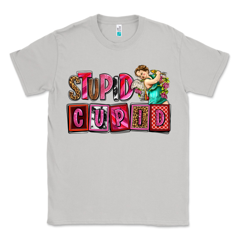 Stupid Cupid With Cupid Olivia Classic Tee by OliviaCreatesArt | Teevron