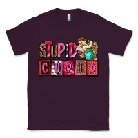 Plum stupid cupid with cupid olivia Classic Tee - OliviaCreatesArt