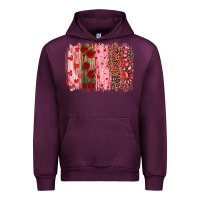 Mauve Wine valentine's day brushstrokes Urban Hoodie - RanaPortraitStore