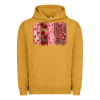 Pigment Peanut Butter valentine's day brushstrokes Urban Hoodie - RanaPortraitStore