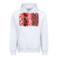 White valentine's day brushstrokes Urban Hoodie - RanaPortraitStore