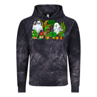 Cloud Black Spooky Plants Vintage Hoodie - CowhideDigitalArt