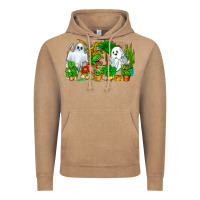 Vintage Coffee Spooky Plants Vintage Hoodie - CowhideDigitalArt