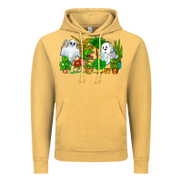 Vintage Mustard Spooky Plants Vintage Hoodie - CowhideDigitalArt