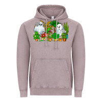 Vintage Zinc Spooky Plants Vintage Hoodie - CowhideDigitalArt