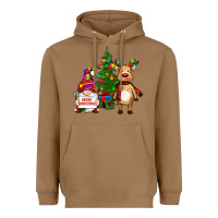 Toasted Coconut merry christmas gnomes, reindeer Heavyweight Hoodie - RanaPortraitStore