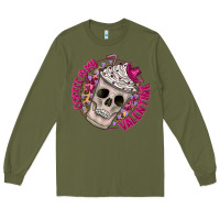 Army Green Coffee is my Valentine Long Sleeve Tee - CowhideDigitalArt
