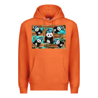 Carrot Camouflage Baby Panda Premium Hoodie - Artiststas