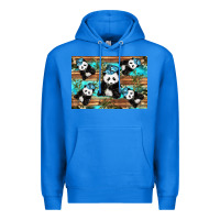 True Royal Camouflage Baby Panda Premium Hoodie - Artiststas