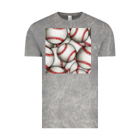 Cloud Rock baseball seamless pattern Vintage Tee - BundleAndBundleShop