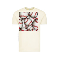 Vintage Arctic baseball seamless pattern Vintage Tee - BundleAndBundleShop