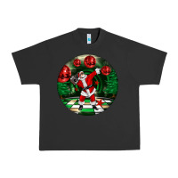 Pigment Black Dancing santa Urban Heavy Tee - FaDigitalArtStudio