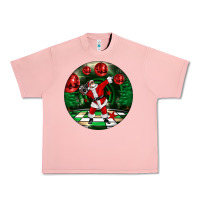 Salmon Dancing santa Urban Heavy Tee - FaDigitalArtStudio