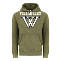 Vintage Olive WELLESLEY Vintage Hoodie - baoMotion