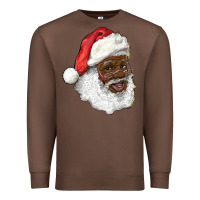 Chestnut african american santa Premium Sweatshirt - RanaPortraitStore