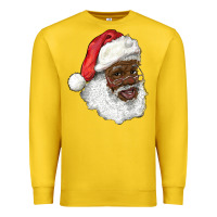 Lemon african american santa Premium Sweatshirt - RanaPortraitStore