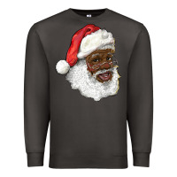 Smoke african american santa Premium Sweatshirt - RanaPortraitStore