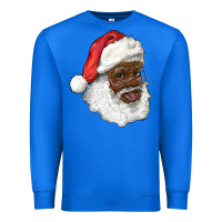 True Royal african american santa Premium Sweatshirt - RanaPortraitStore