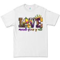 White love. ardi gras y'all Premium Tee - OliviaCreatesArt