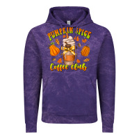 Cloud Purple pumpkin spice coffee club Vintage Hoodie - CowhideDigitalArt