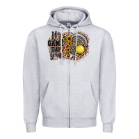 Heather Grey it's game day y'all lacrosse Zipper Hoodie - JahusDesignShop