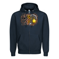 Navy it's game day y'all lacrosse Zipper Hoodie - JahusDesignShop