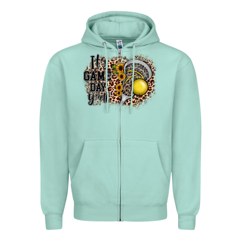 It's Game Day Y'all Lacrosse Zipper Hoodie by JahusDesignShop | Teevron