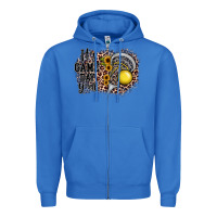 True Royal it's game day y'all lacrosse Zipper Hoodie - JahusDesignShop