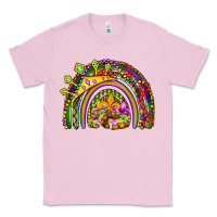 Bubblegum Pink mardi gras rainbow Classic Tee - OliviaCreatesArt