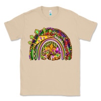 Mushroom mardi gras rainbow Classic Tee - OliviaCreatesArt