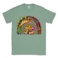 Sage mardi gras rainbow Classic Tee - OliviaCreatesArt