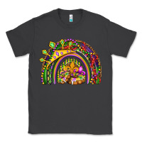 Smoke mardi gras rainbow Classic Tee - OliviaCreatesArt